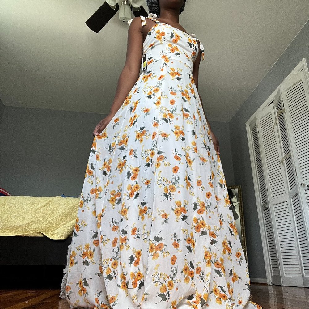 Long Floral Dress - Picture 1 of 7